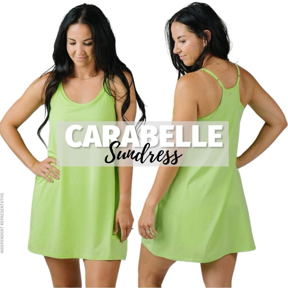 Key Lime Carabelle Sundress